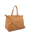 Sac Gemma Tressé Camel