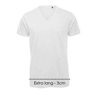 Logostar V-hals T-shirt Xtra lang