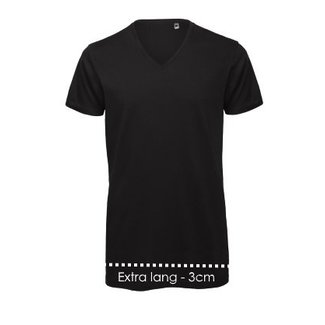 Extra lange T-shirts voor heren | v.a. €7,99 per T-shirt - T-shirt plein
