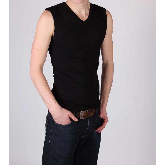 Beeren Bodywear T-shirt mouwloos v-hals