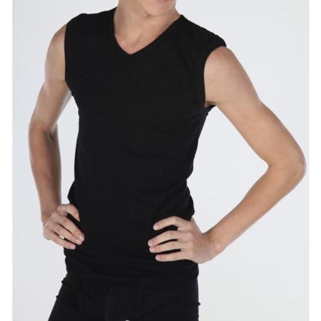 Beeren Bodywear T-shirt mouwloos v-hals