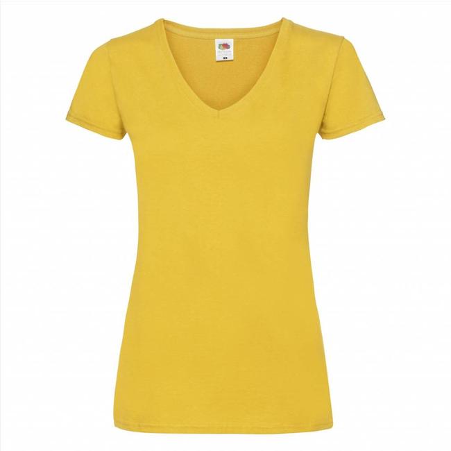 Fruit of the Loom Damen T-shirt V-Ausschnitt