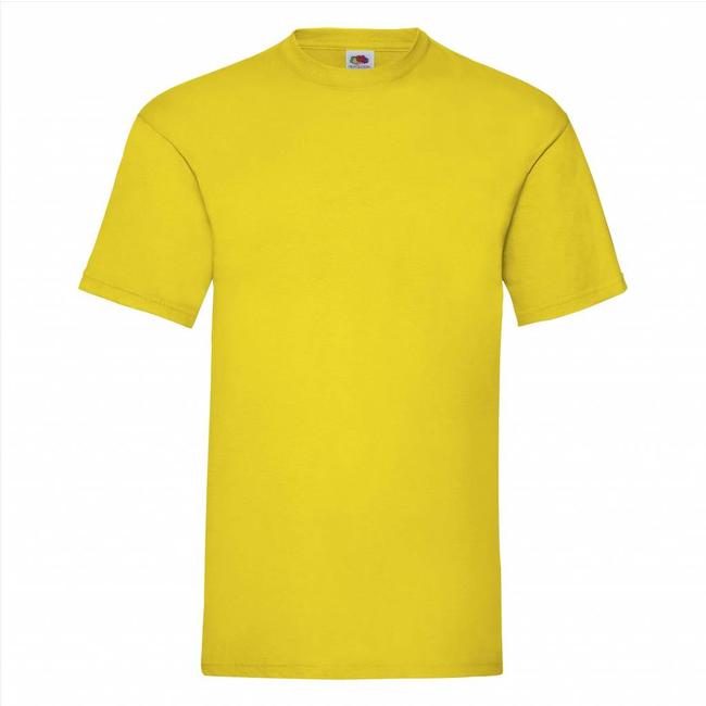 Fruit of the Loom 5er-pack weisse T-shirt mit Rundhals
