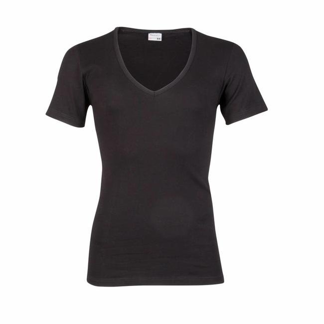 Beeren Bodywear wit T-shirt diepe V-hals