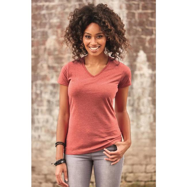 Russell dames t-shirt v-hals