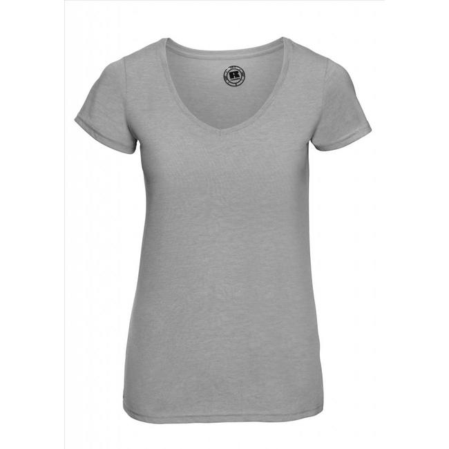 Russell Damen T-shirt v-ausschnitt
