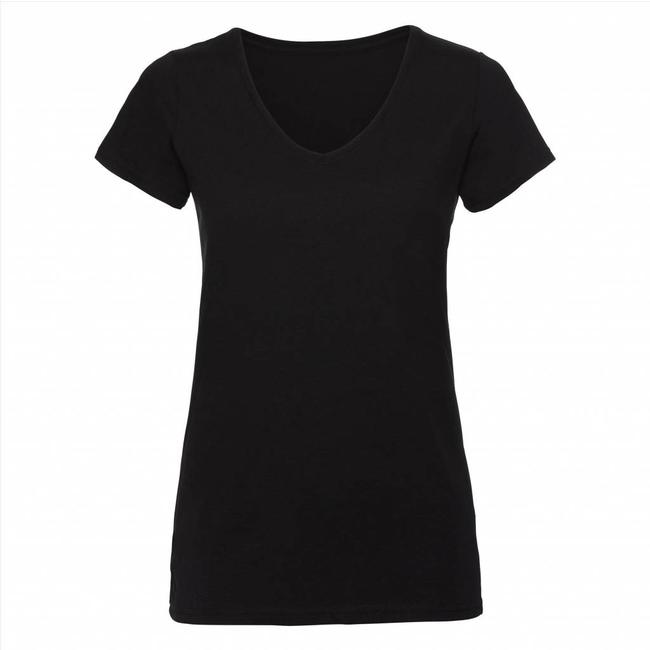 Russell Damen T-shirt v-ausschnitt