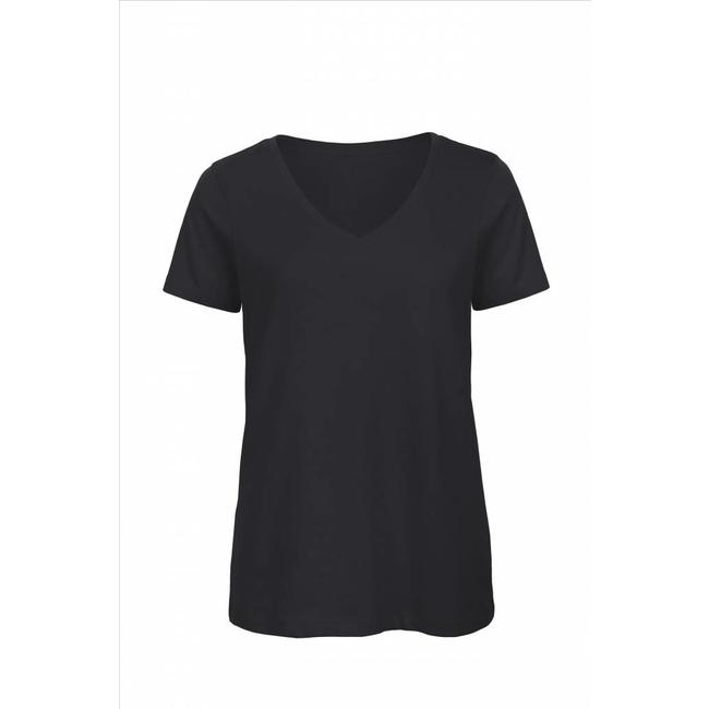 B&C Basic dames t-shirt v-hals