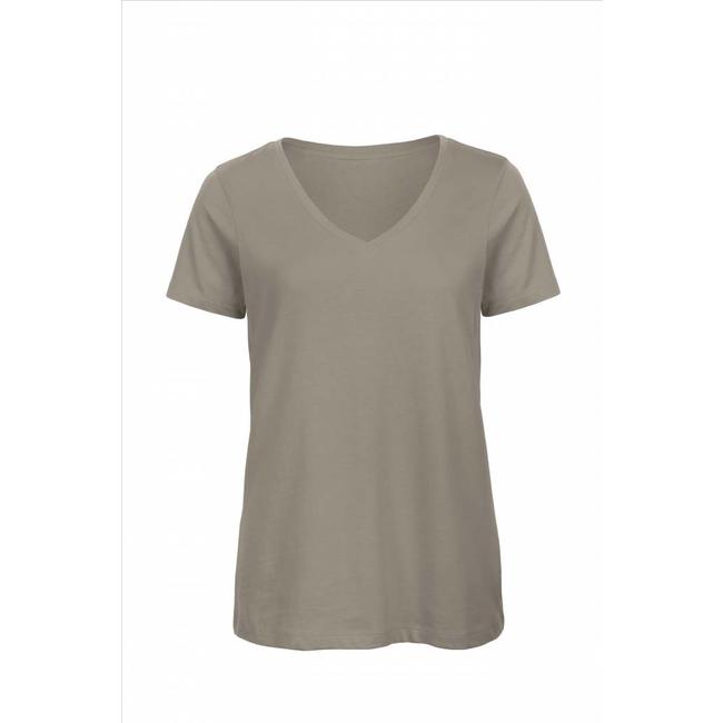B&C Basic damen t-shirt v-ausschnitt