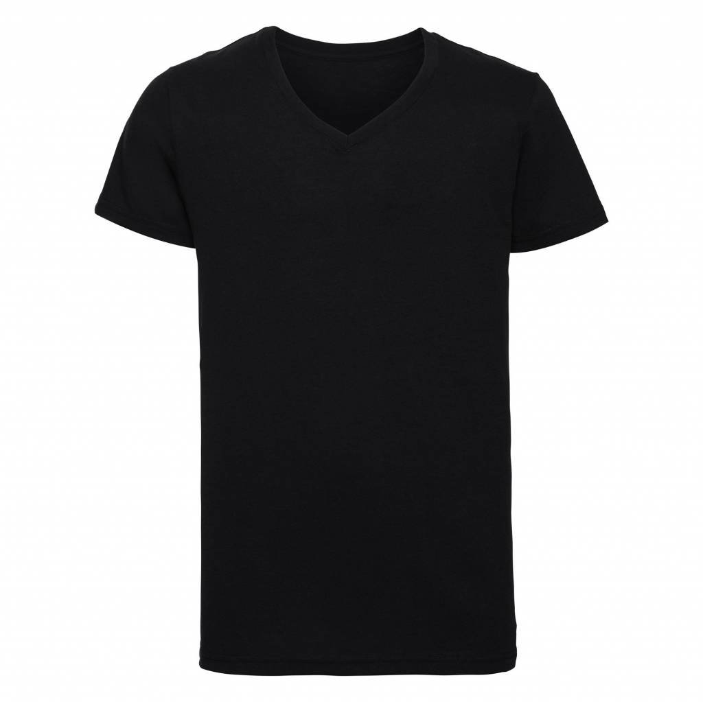 Russell Heren V-hals T-shirt afbeelding