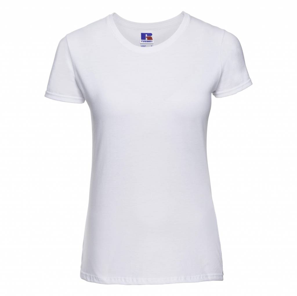 Isolator omringen De eigenaar Slim fit T-shirt van Russell €4,99 - Grote collectie dames t-shirts, hemden  en slips - T-shirt plein