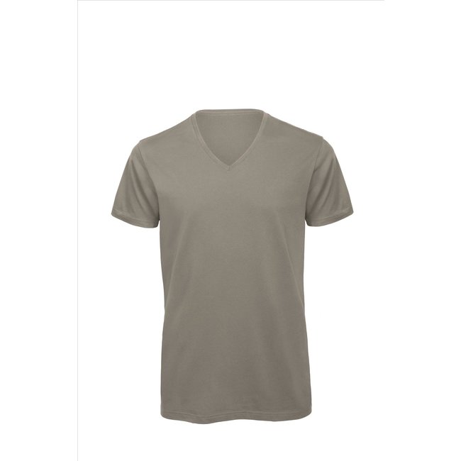 B&C  heren t-shirt v-hals