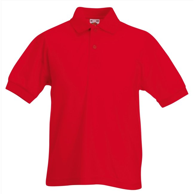 Fruit of the Loom Kids Pique Polo