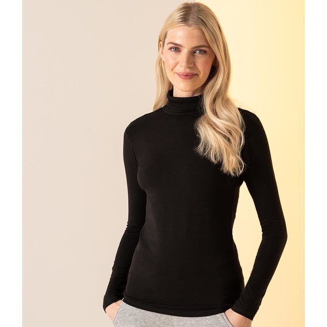 SF Ladies Feel Good Stretch Roll Neck T-Shirt