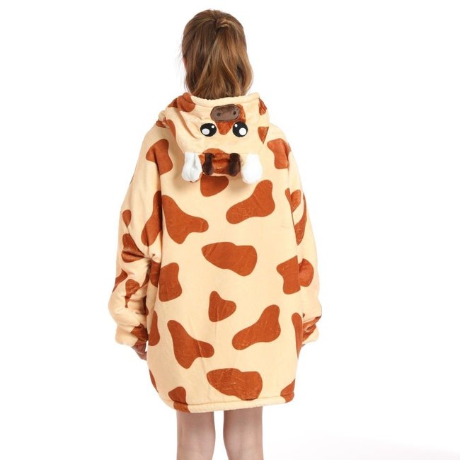 Hoodie Deken Kinder Giraffe
