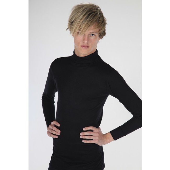 Beeren Bodywear Heren colshirt lange mouw