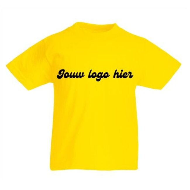 Fruit of the Loom Bedrukte t-shirts Kids