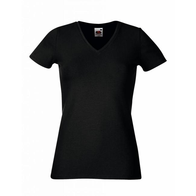 Fruit of the Loom dames V-hals T-shirts