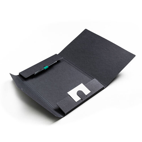 Envelope Folder with green elastics Envelope Folder with green elastics