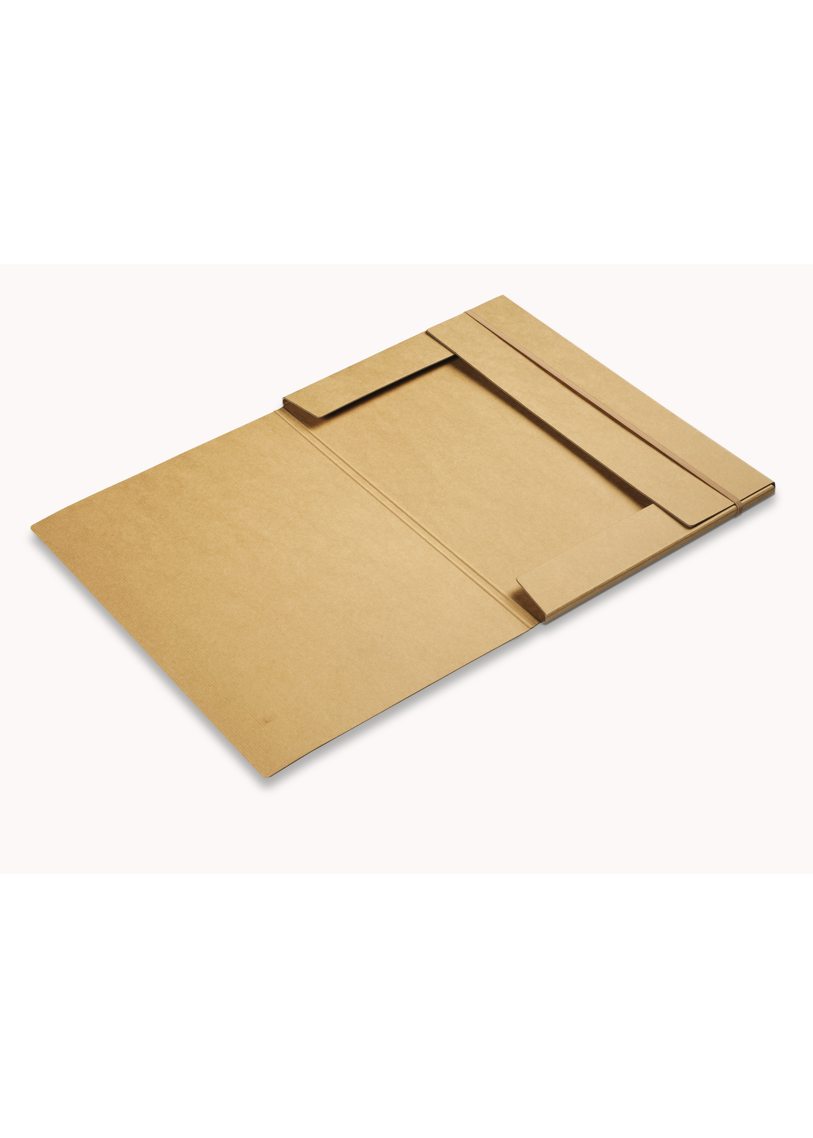 Stylish solid elasto folder A3 black
