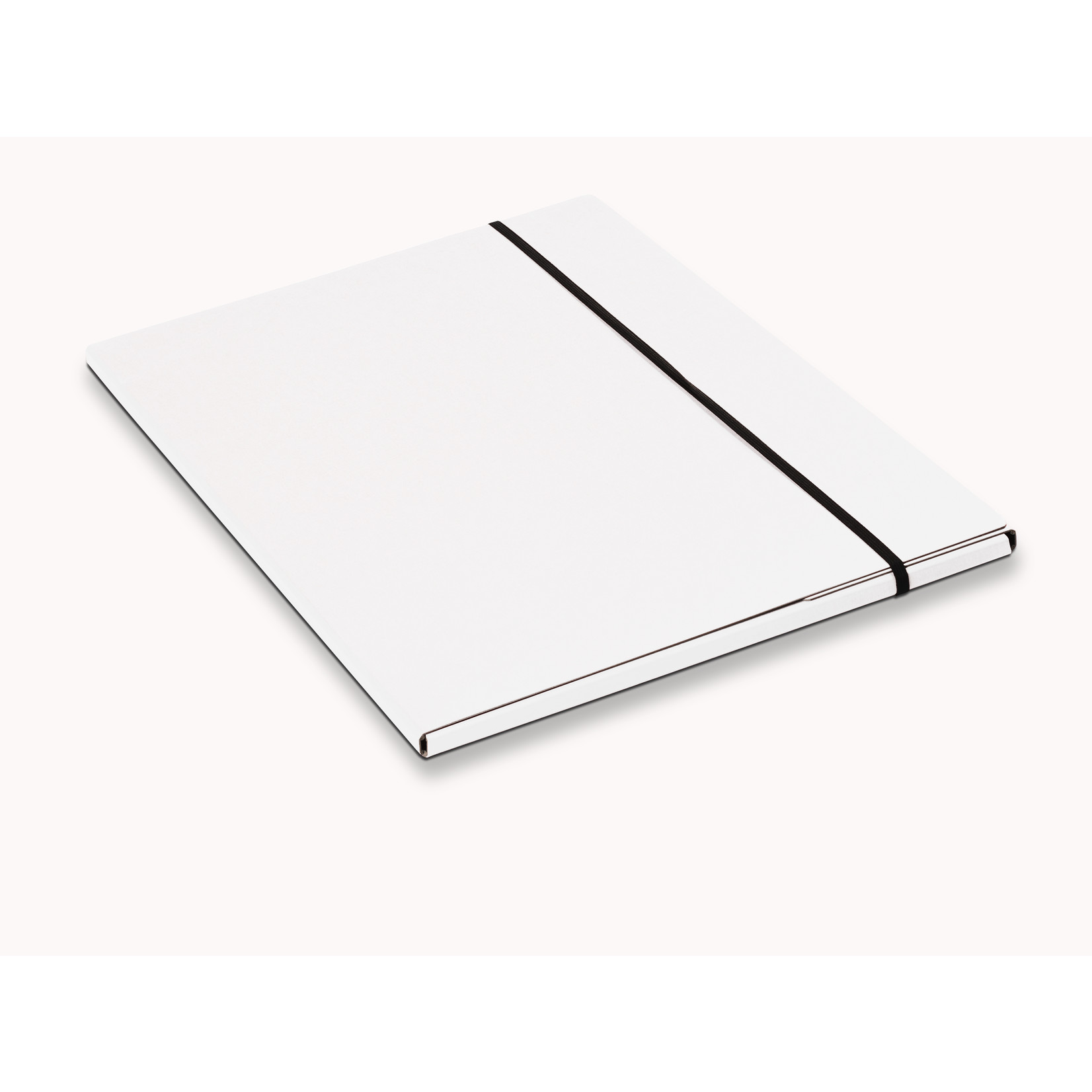 Stylish solid elasto folder A3 white