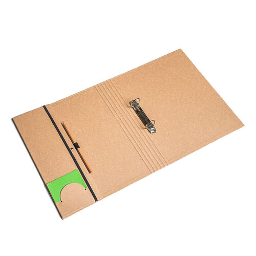 Ring binder A4 Kraft