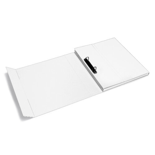 Deluxe ring binder white