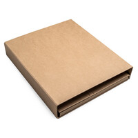 Deluxe ring binder Kraft