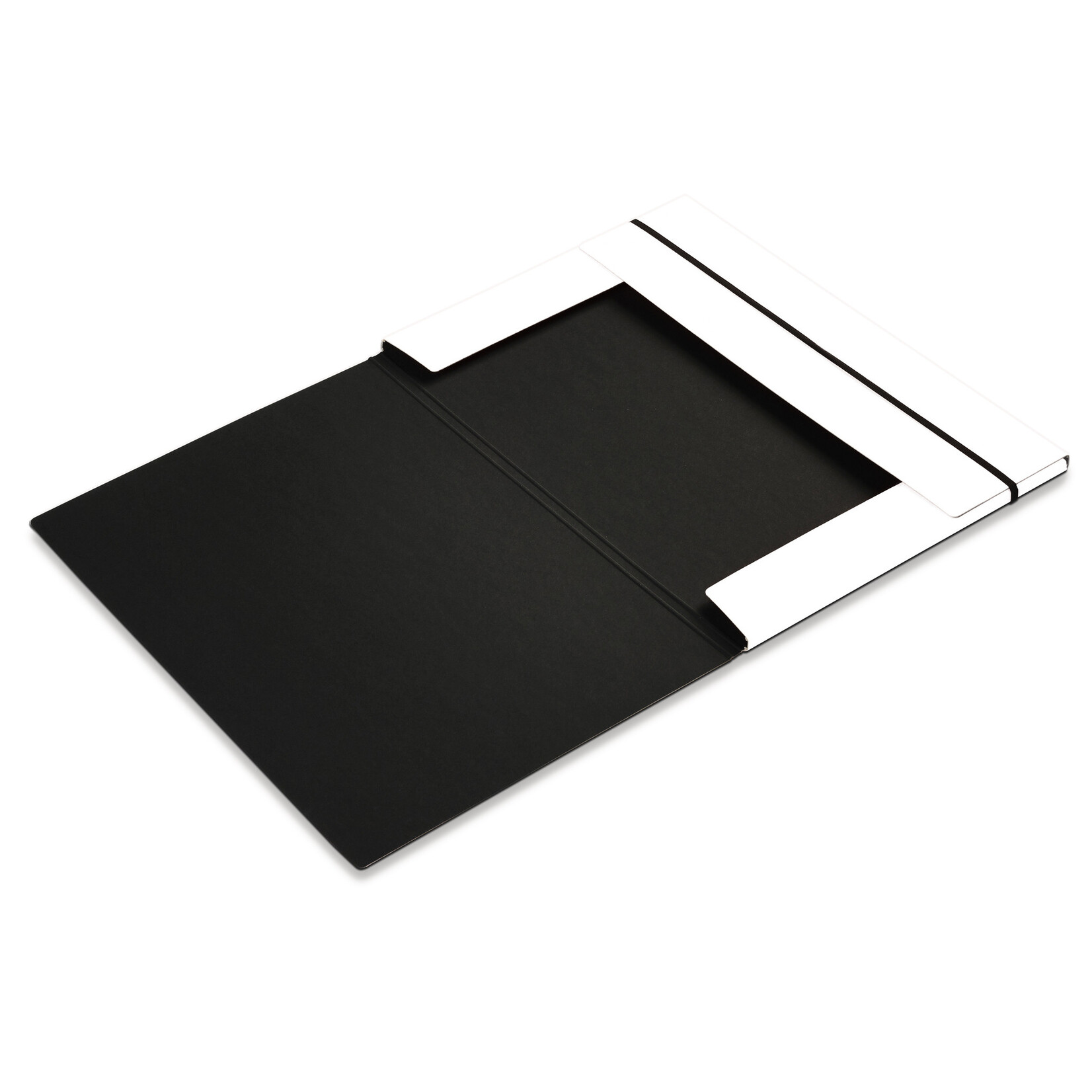 Stylish solid elasto folder A3 white