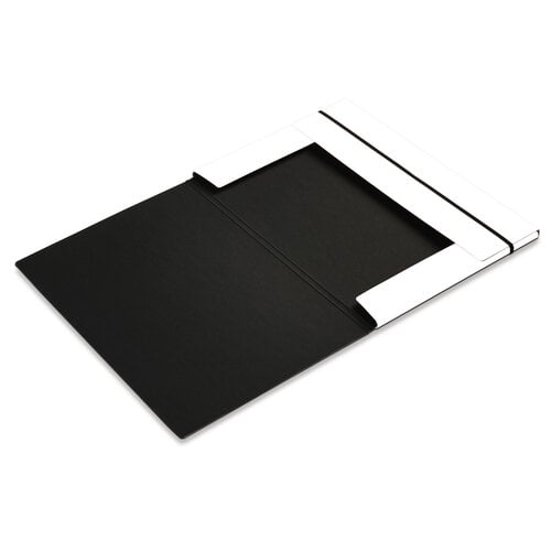 Stylish solid elasto folder A3 white