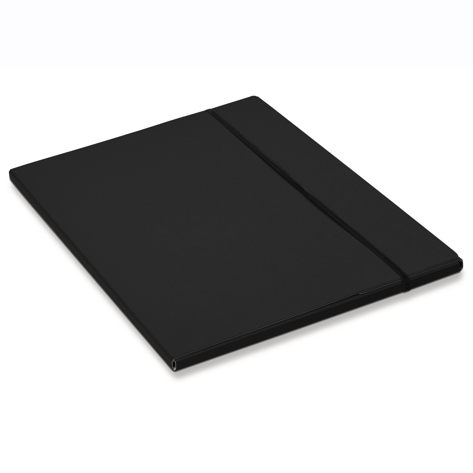 Stylish solid elasto folder A3 black
