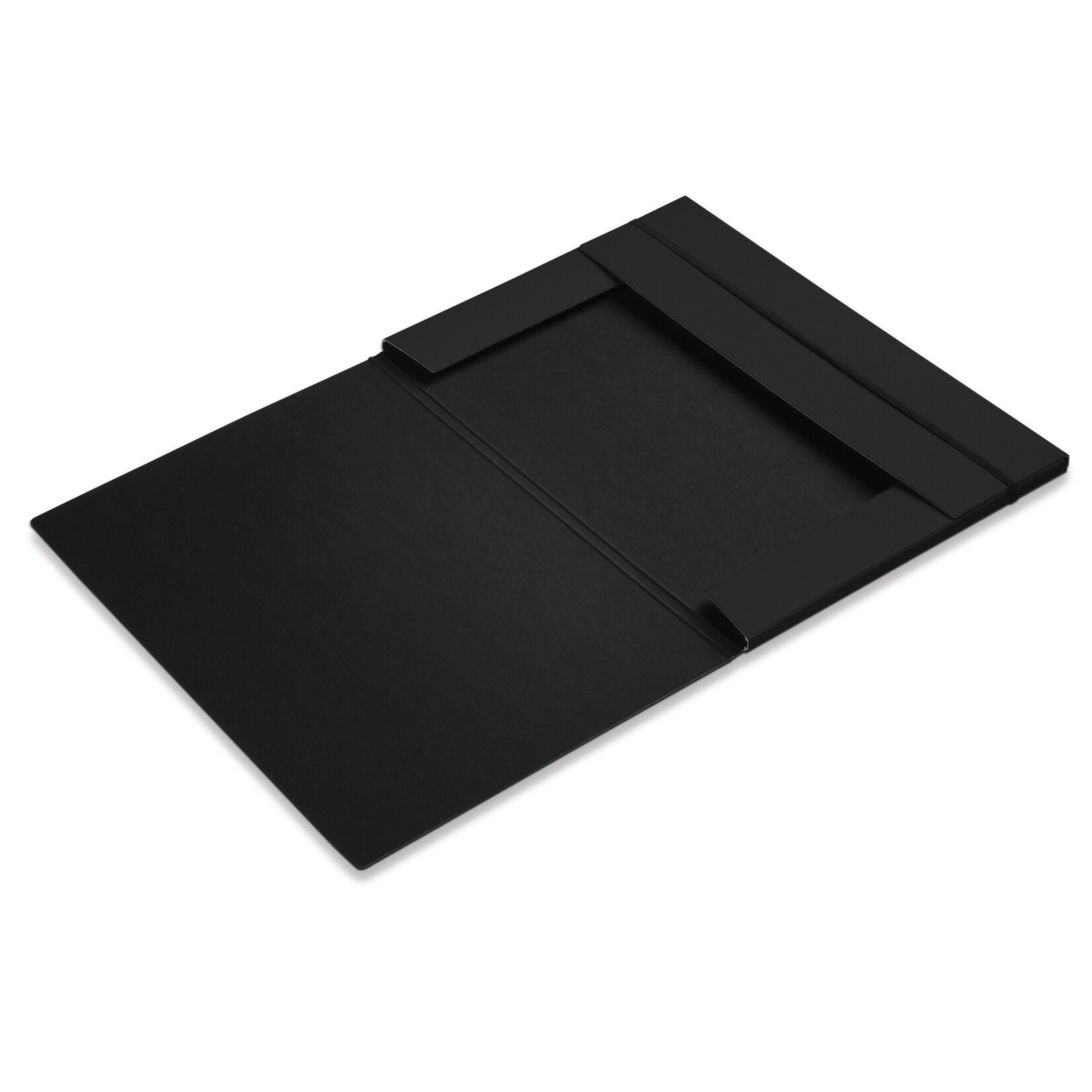 Stylish solid elasto folder A3 black