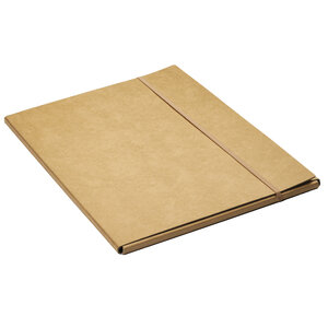 Stylish solid elasto folder A3 kraft