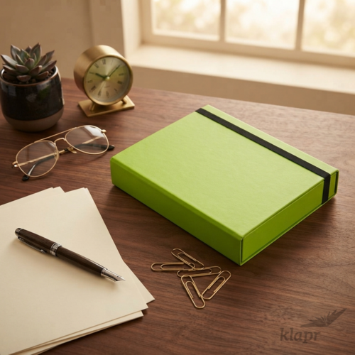 Storage box A4 Green Storage box A4 Green