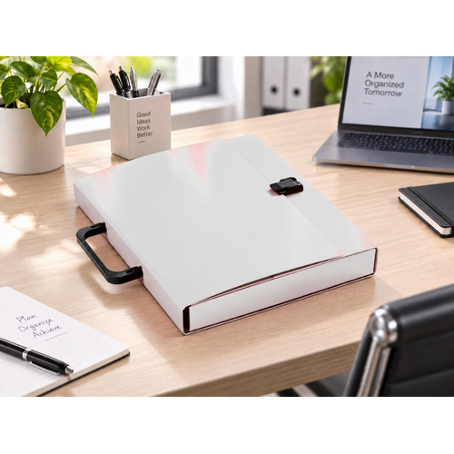 Briefcase A4 White Briefcase A4 White