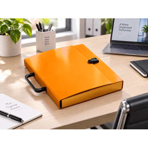 Briefcase A4 Orange Briefcase A4 Orange