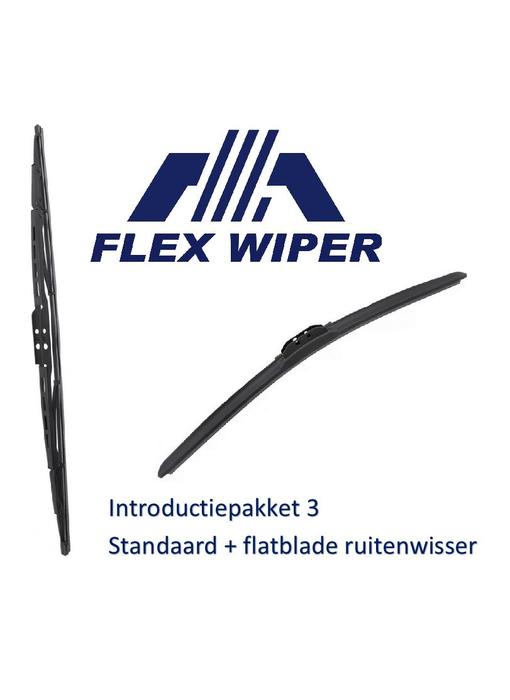 Flexwiper introductiepakket 3 combi ruitenwissers (150 st)