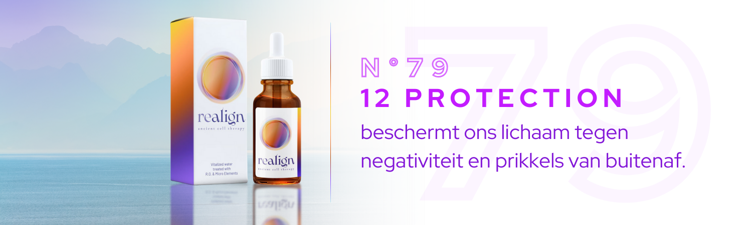 12 Protection, beschermt tegen negativiteit en prikkels van buitenaf.