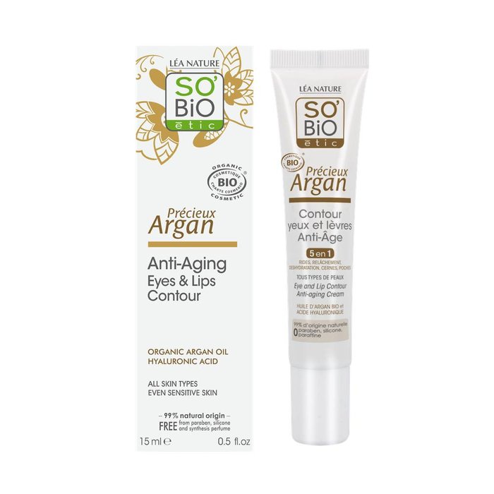 SO'BiO étic Argan Anti-Aging Lip & Eye Contour SO'BiO étic Argan Anti-Aging Lip & Eye Contour