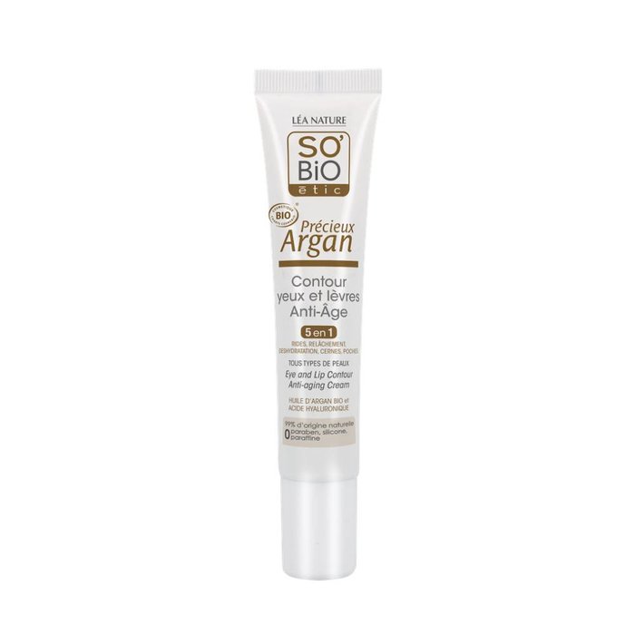 SO'BiO étic Précieux Argan Anti-Aging Lip & Eye Contour