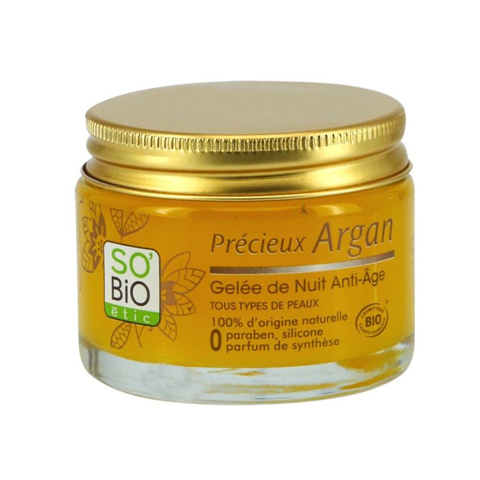 SO'BiO étic Précieux Argan Anti-Aging Night Gel