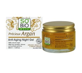 SO'BiO étic Argan Anti-Aging Nacht Gel SO'BiO étic Argan Anti-Aging Nacht Gel