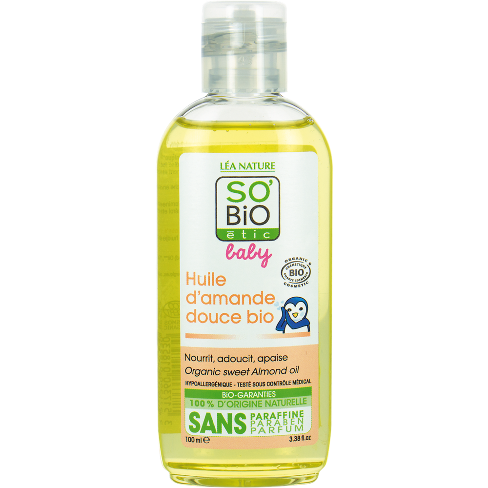 SO'BiO étic Baby Sweet Almond Oil SO'BiO étic Baby Sweet Almond Oil