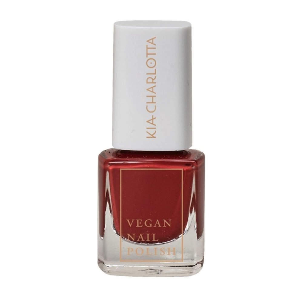 Kia Charlotta Determination Deep Red nail polish Kia Charlotta Determination Deep Red nail polish