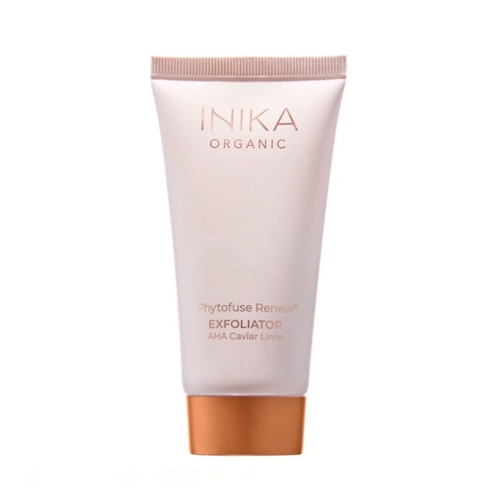 INIKA Organic Phytofuse Renew AHA Caviar Lime Exfoliator INIKA Organic Phytofuse Renew AHA Caviar Lime Exfoliator