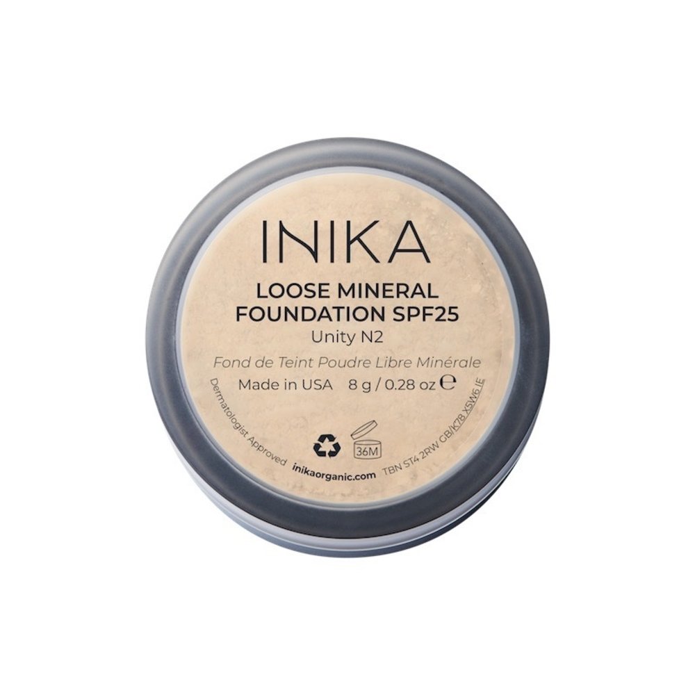 INIKA Organic Loose Mineral Foundation SPF25 Unity INIKA Organic Loose Mineral Foundation SPF25 Unity