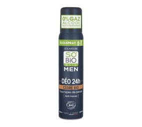 SO'BiO étic Men 24H Deo Spray Cedar Bio SO'BiO étic Men 24H Deo Spray Cedar Bio