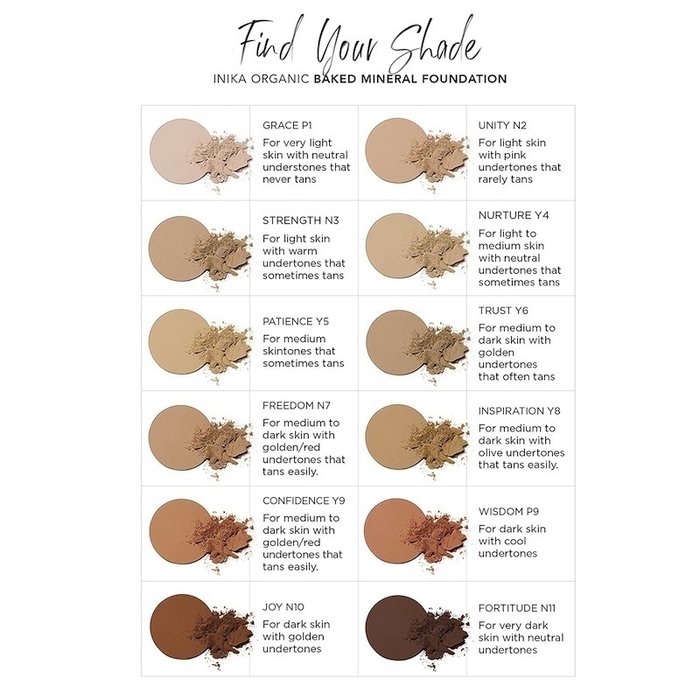 INIKA Organic Baked Mineral Foundation Freedom INIKA Organic Baked Mineral Foundation Freedom
