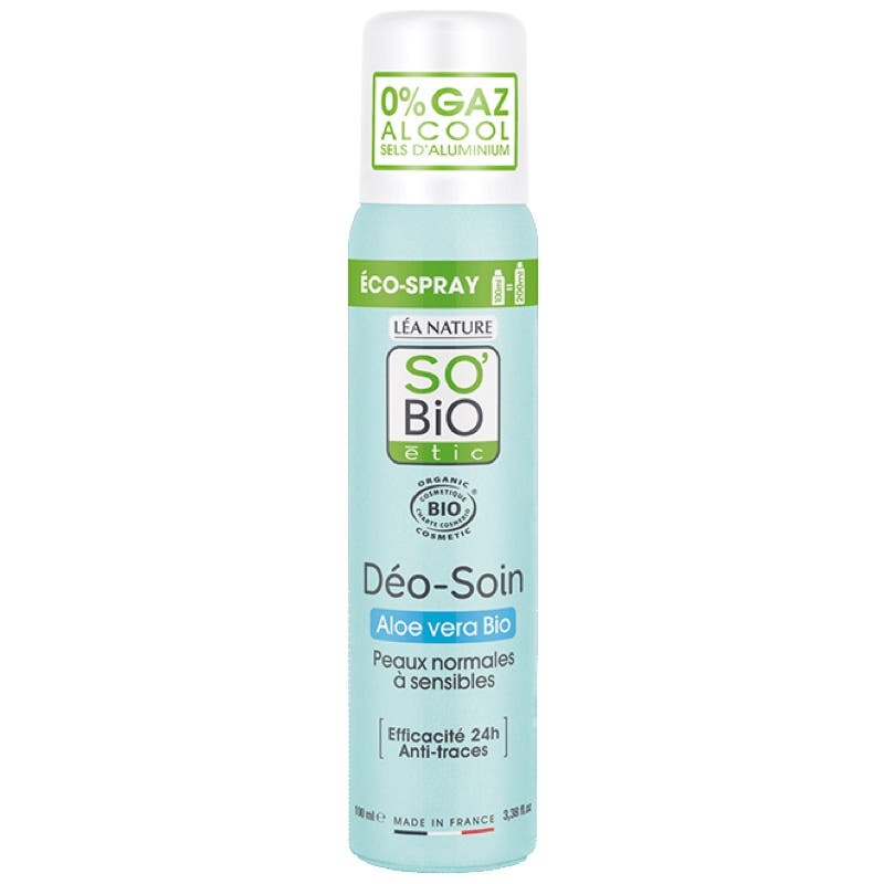 SO'BiO tic for Women Deo Spray Aloe Vera | natural deodorant - De Groene  Drogist