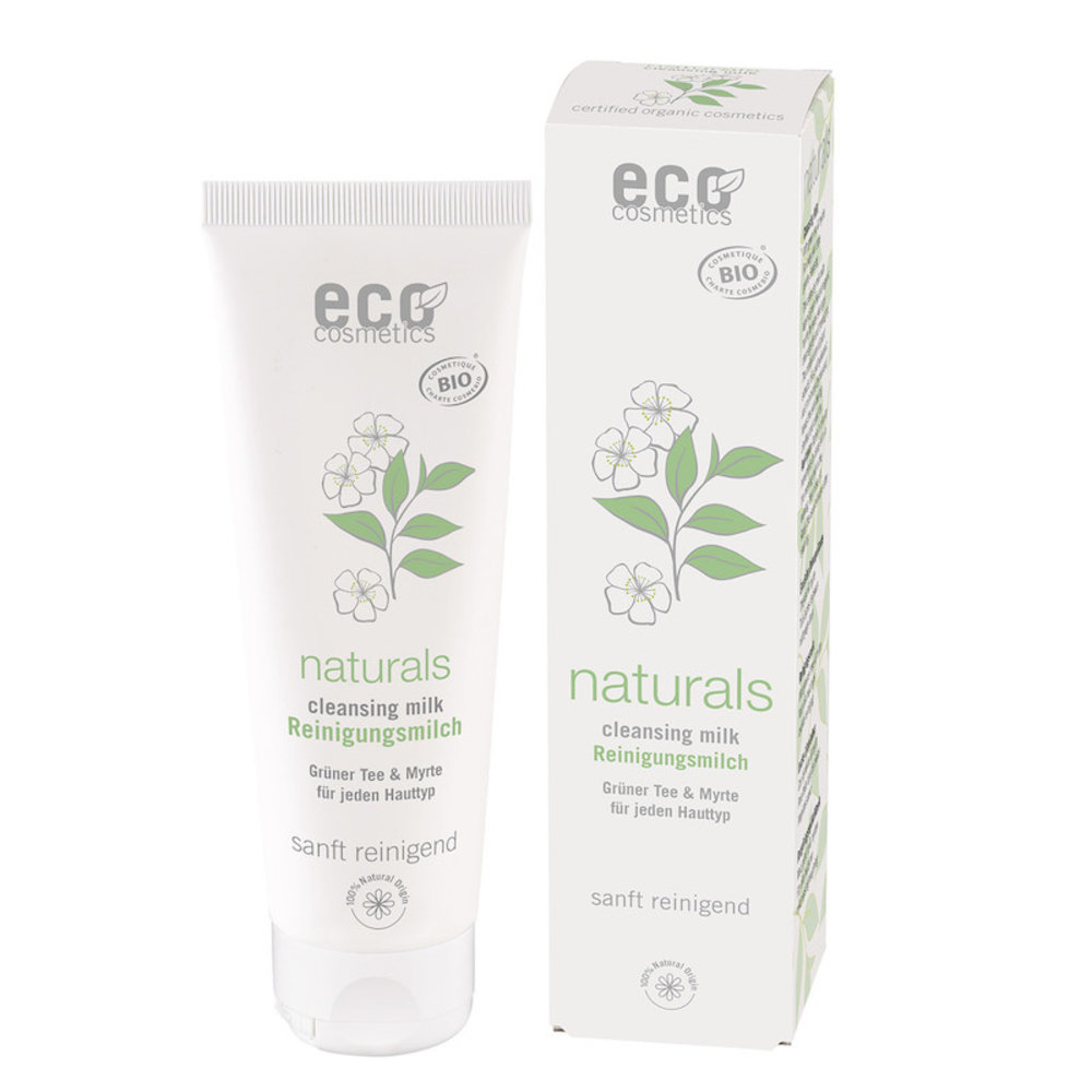 Eco Cosmetics Cleansing Milk with Green Tea and Myrthe Eco Cosmetics Cleansing Milk with Green Tea and Myrthe